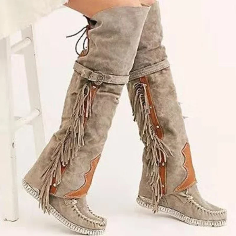 Ethnic Fashion Women - Moda bohemia na altura do joelho