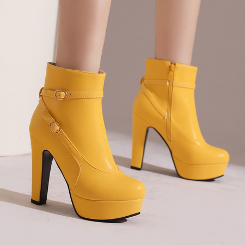 Botas de plataforma de moda fe - Ethnic Modern Fashion avaliação e preço