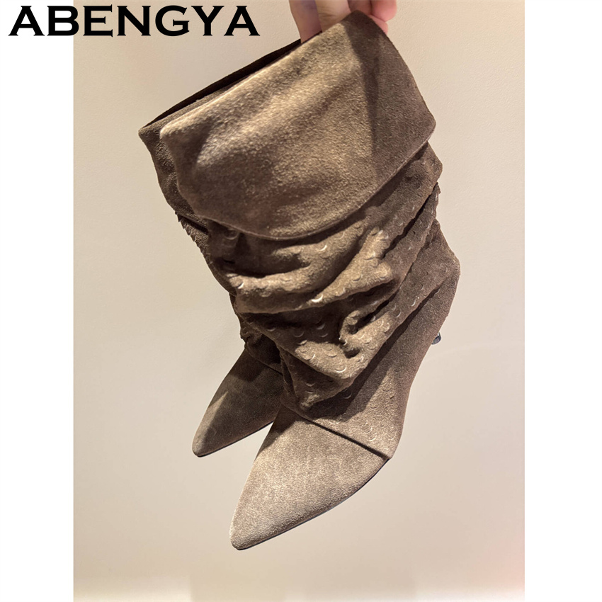 Botas Femininas de Cano Médio  - Ethnic Fashion Women avaliação e preço