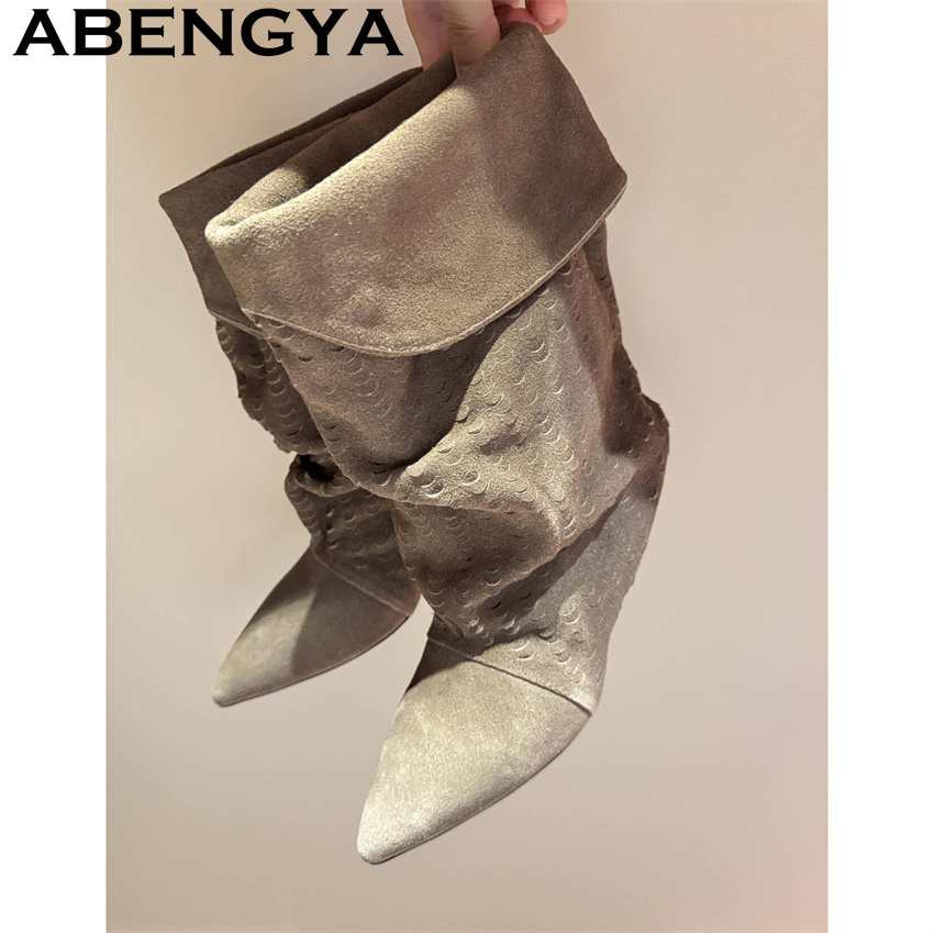 Botas Femininas de Cano Médio  - Ethnic Fashion Women avaliação e preço