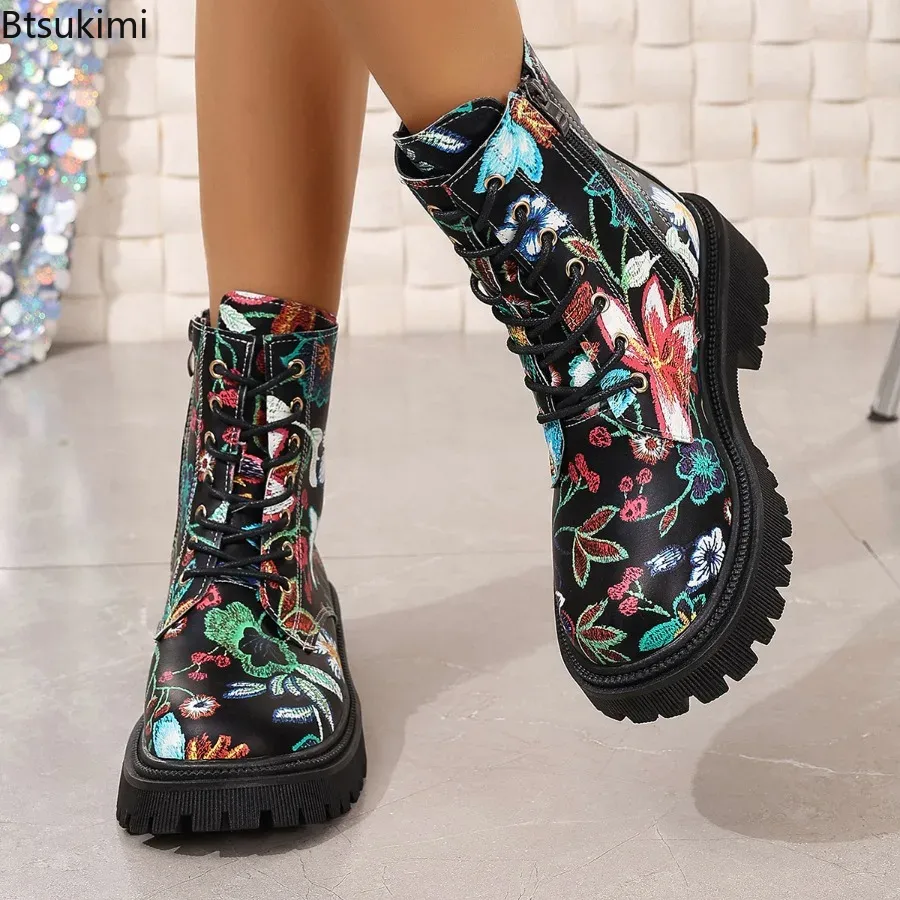 Botas femininas da moda, com f - Ethnic Fashion Women avaliação e preço
