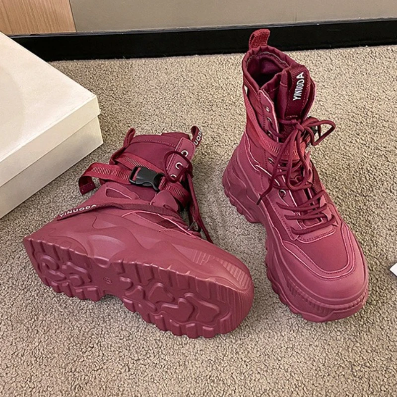 Outono inverno botas de plataf - Ethnic Modern Fashion avaliação e preço