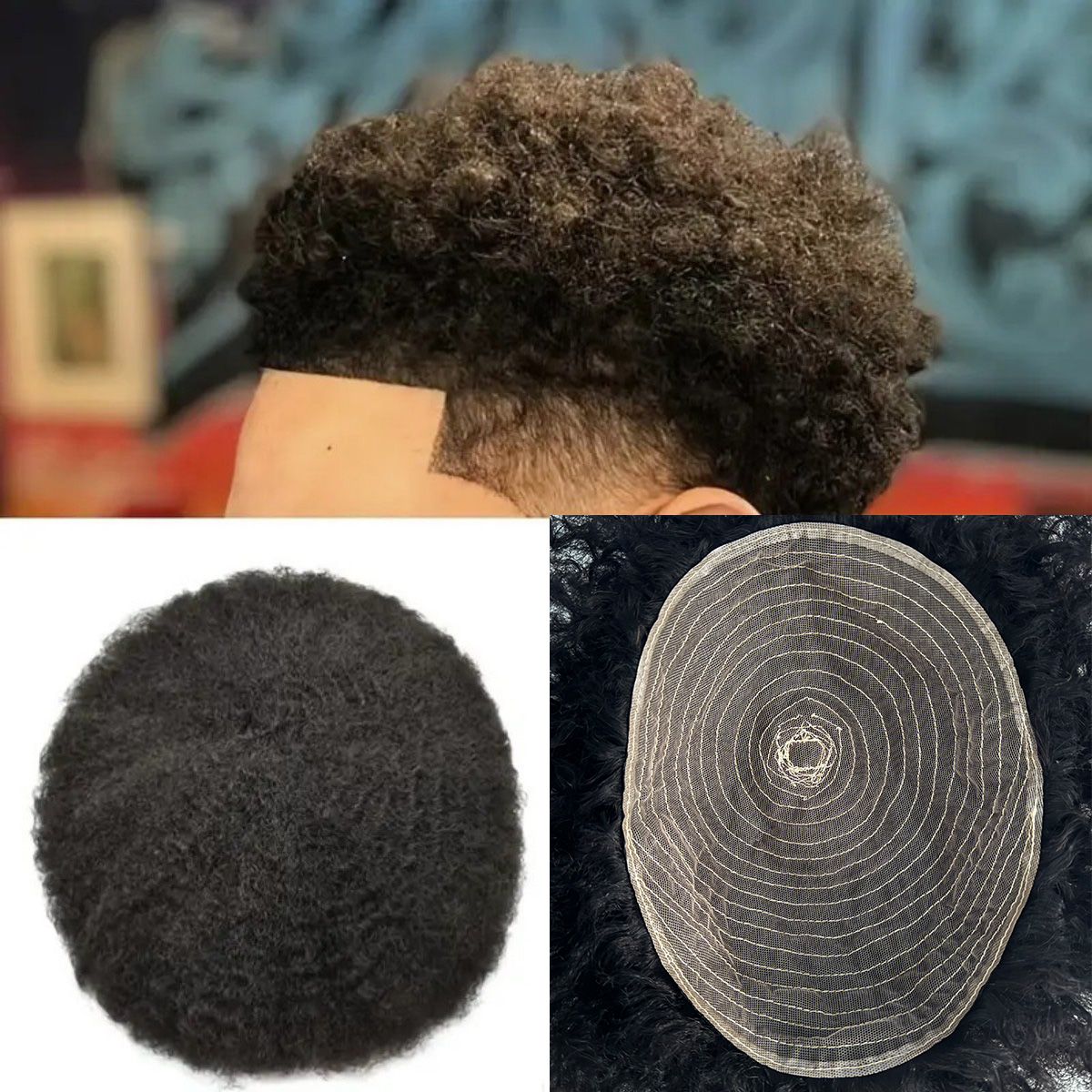 Peruca de cabelo estilo afro p - Ethnic Fashion India avaliação e preço