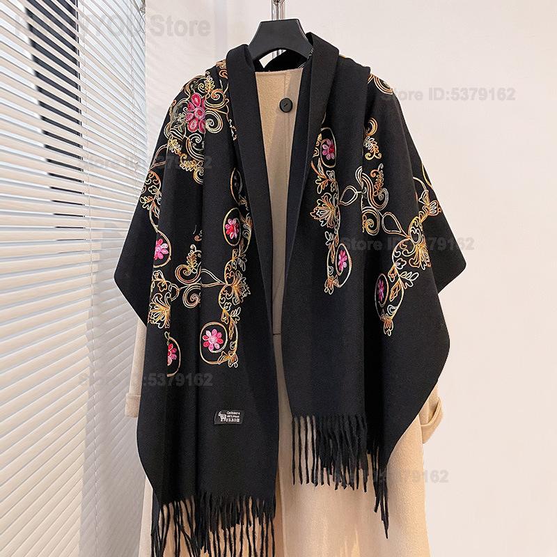 Xale Pashmina Feminino Vintage - Go Ethnic Fashion avaliação e preço